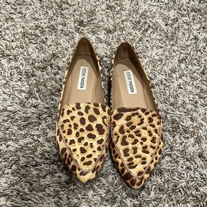 Steve Madden Leopard Flats